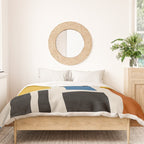 Mid Century Primary Colors Composition 2 Duvet Cover Gallery Image 3