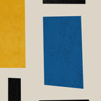 Mid Century Primary Colors Composition 2 Coffee Mug Gallery Image 2