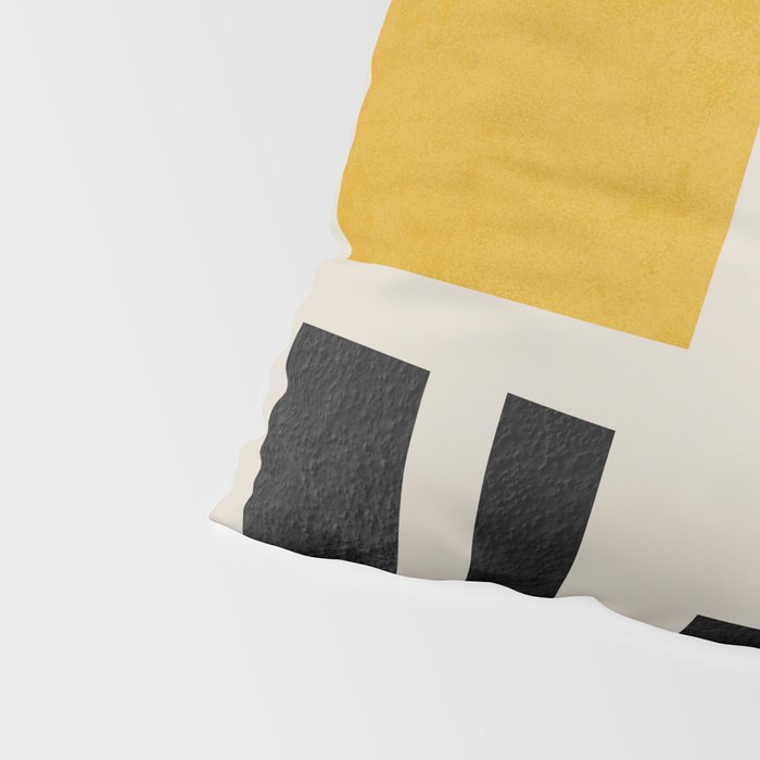 Mid Century Primary Colors Composition 2 Pillow Sham Gallery Image 4