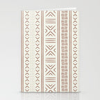 rust on bone mud cloth Stationery Card Gallery Image 2