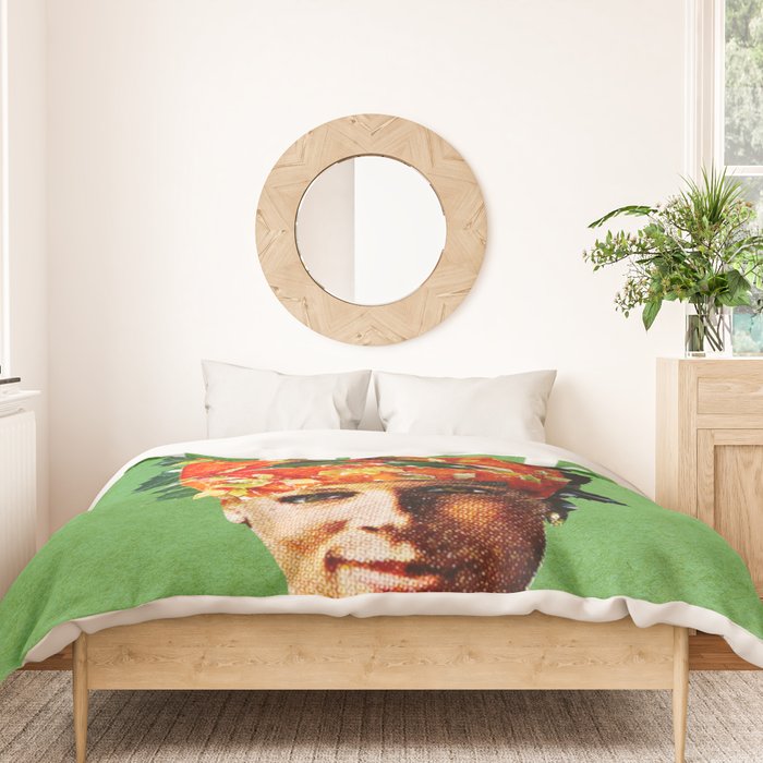 Holly Jolly Ham Head Duvet Cover Gallery Image 3