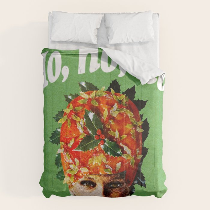 Holly Jolly Ham Head Comforter Gallery Image 6