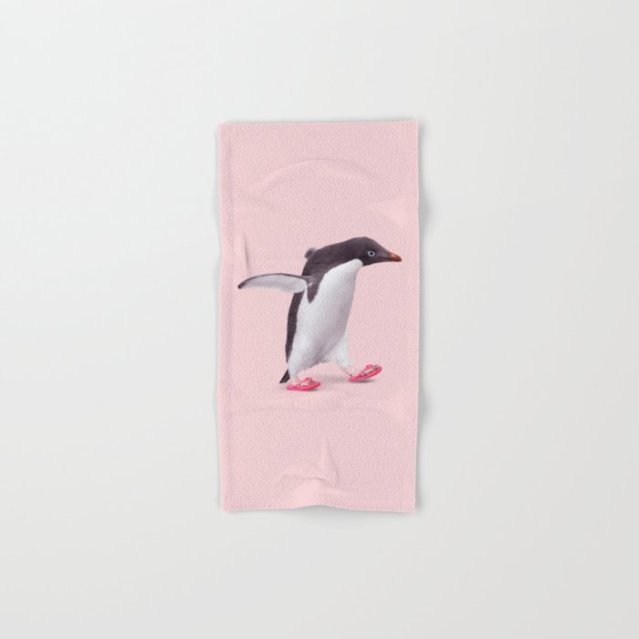FLIP-FLOP PENGUIN Bath Towel Gallery Image 1