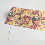 Christmas Holiday Collage Wrapping Paper Gallery Image 2