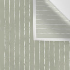 Linen Sage & Navy Wall Tapestry Gallery Image 3