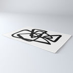 A Family Of Five White Background Rug Gallery Image 3