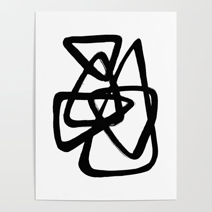 A Family Of Five White Background Poster Gallery Image 4