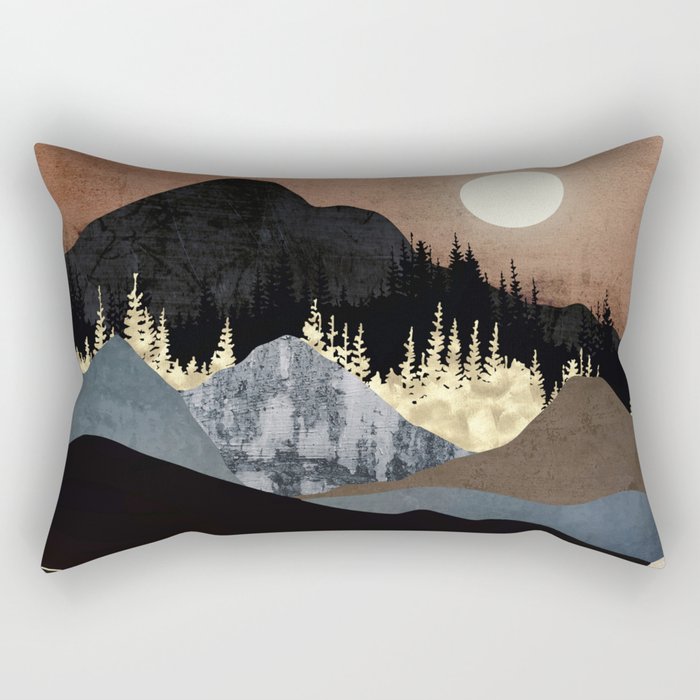 Autumn Mountains Rectangular Pillow Gallery Image 1