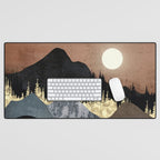 Autumn Mountains Desk Mat Gallery Image 1