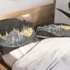 Autumn Mountains Pillow Sham Gallery Image 2