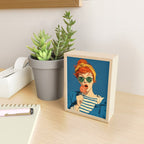 Retro Pop Lollipop Girl Mini Art Print Gallery Image 2
