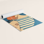Retro Pop Lollipop Girl Yoga Mat Gallery Image 2