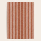 wynwood vertical stripes - ginger Poster Gallery Image 4