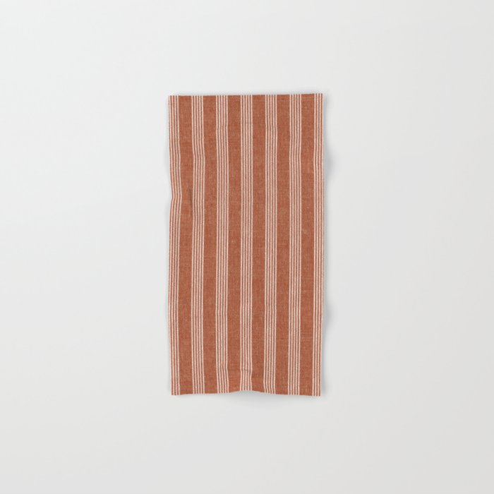 wynwood vertical stripes - ginger Bath Towel Gallery Image 1