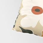 Retro abstract floral  Pillow Sham Gallery Image 4