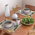 Retro abstract floral  Placemat Gallery Image 2