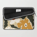 Retro abstract floral  Laptop Sleeve Gallery Image 2
