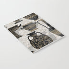 Antique pottery warm black Notebook Gallery Image 2