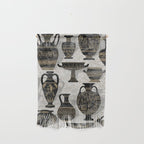Antique pottery warm black Wall Hanging Gallery Image 1