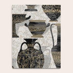 Antique pottery warm black Notebook Gallery Image 4