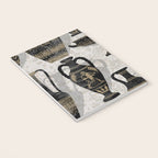Antique pottery warm black Notebook Gallery Image 3
