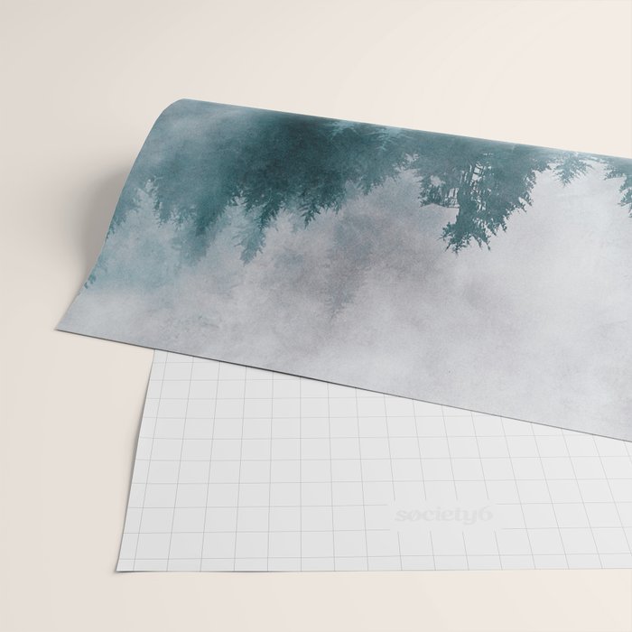 Foggy Forest 4 Wrapping Paper Gallery Image 2
