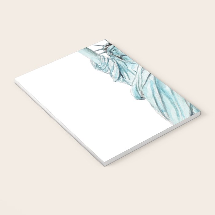 Statue of Liberty watercolor  Notebook Gallery Image 3