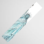 Statue of Liberty watercolor  Table Runner Gallery Image 3