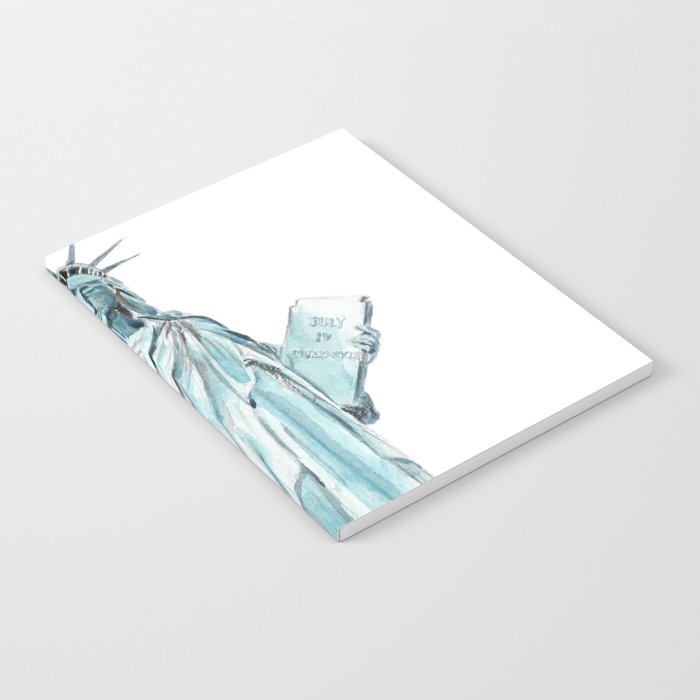 Statue of Liberty watercolor  Notebook Gallery Image 1