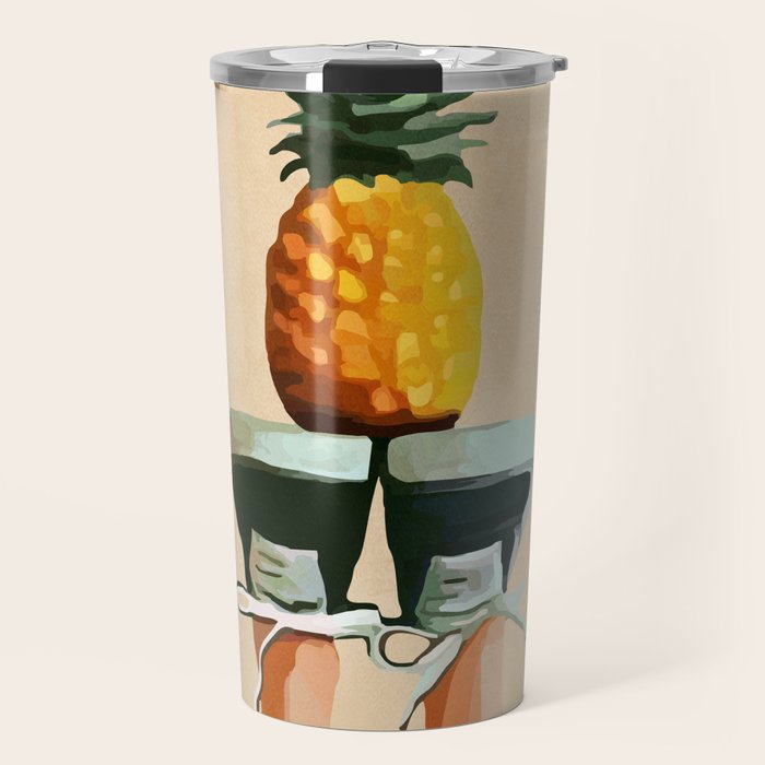 Pineapple Travel Mug Gallery Image 1