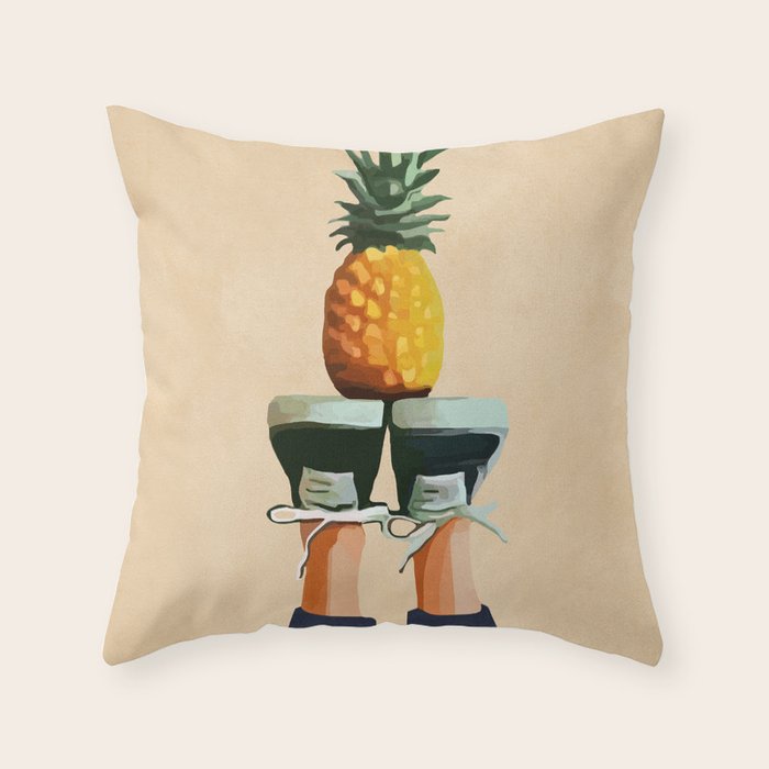 Pineapple Throw Pillow Gallery Image 6