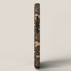 Secret Garden Spring Birds - Forest Green iPhone Case Gallery Image 2