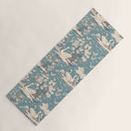 Elegant Swans in Bloom Yoga Mat Gallery Image 1