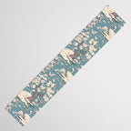 Elegant Swans in Bloom Table Runner Gallery Image 3