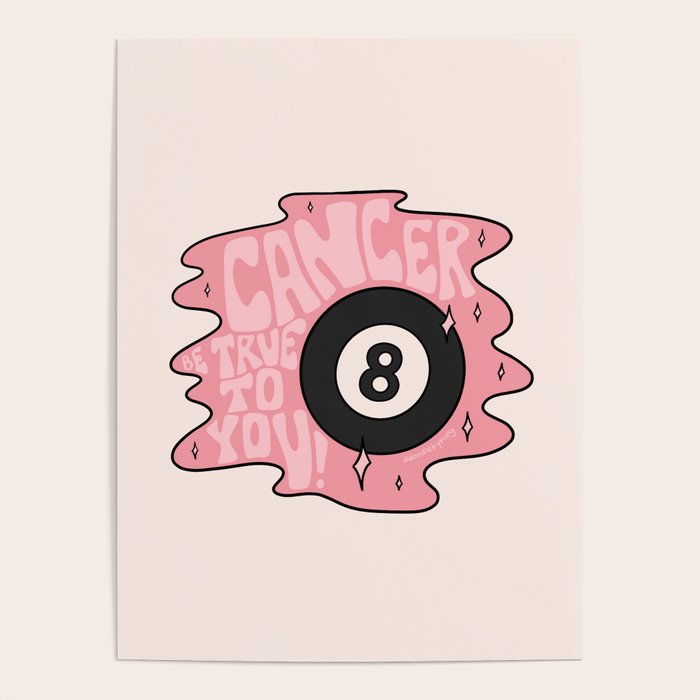 Cancer Magic 8 Ball Poster Gallery Image 4
