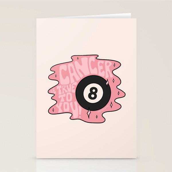 Cancer Magic 8 Ball Stationery Card Gallery Image 2