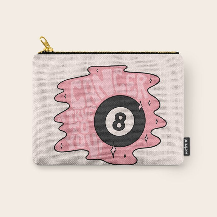 Cancer Magic 8 Ball Carry All Pouch Gallery Image 1