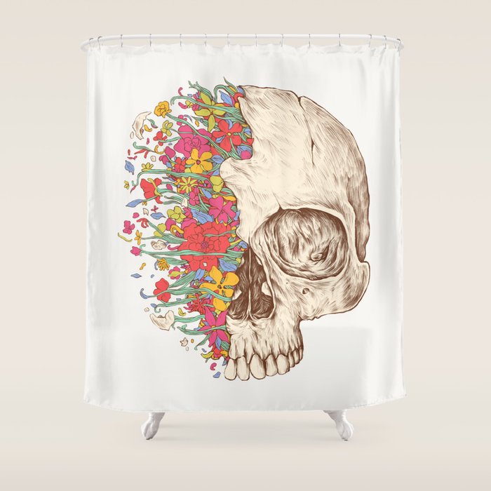 Beauty in Death Shower Curtain Gallery Image 1