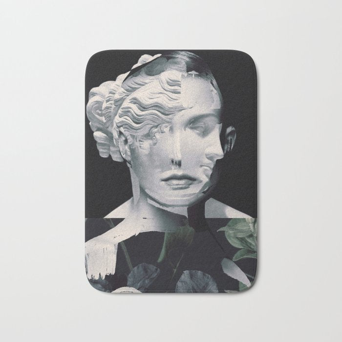 Abstract Portrait 10 Bath Mat Gallery Image 1