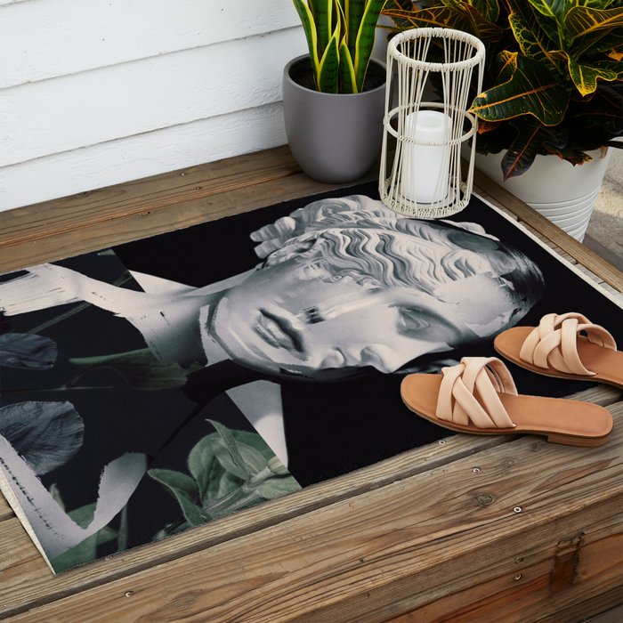 Abstract Portrait 10 Outdoor Rug Gallery Image 2