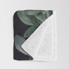 Abstract Portrait 10 Throw Blanket Gallery Image 3