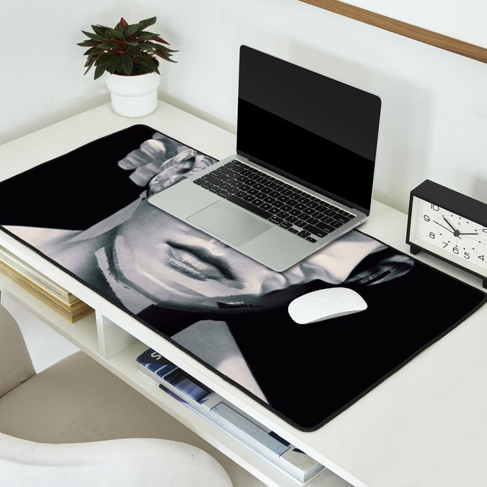 Abstract Portrait 10 Desk Mat Gallery Image 2