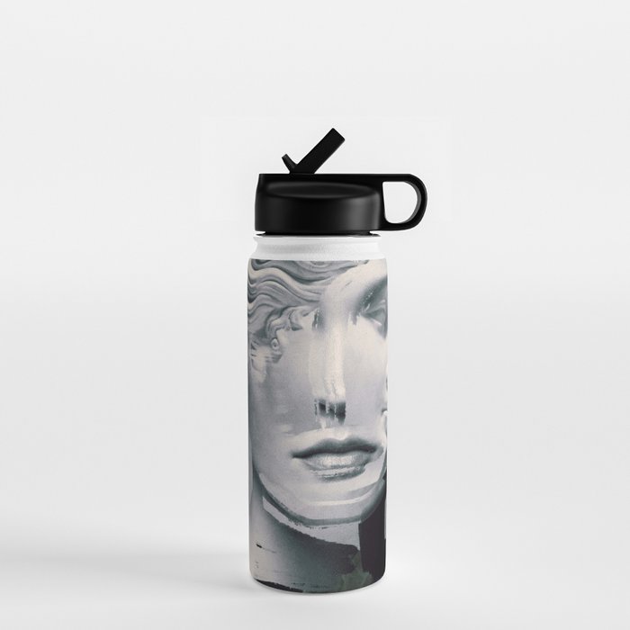 Abstract Portrait 10 Water Bottle Gallery Image 1