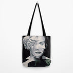 Abstract Portrait 10 Tote Bag Gallery Image 2