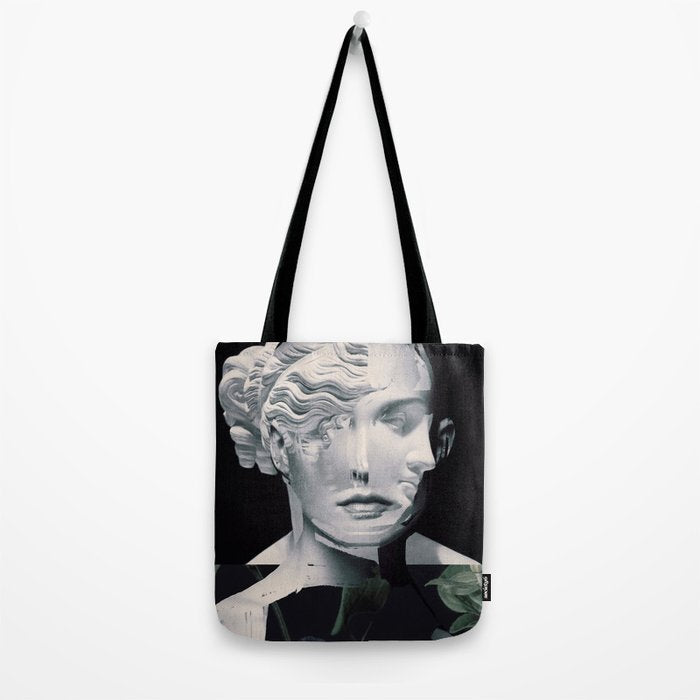 Abstract Portrait 10 Tote Bag Gallery Image 2