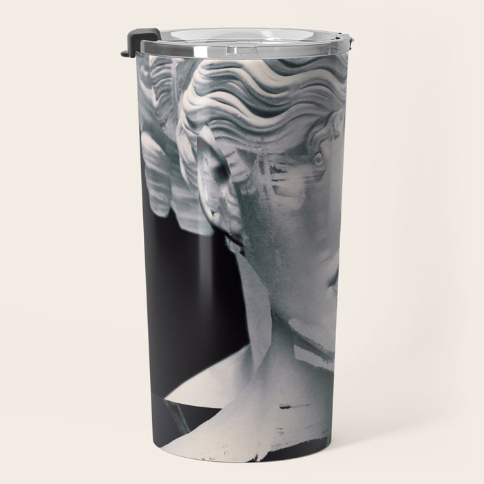 Abstract Portrait 10 Travel Mug Gallery Image 3