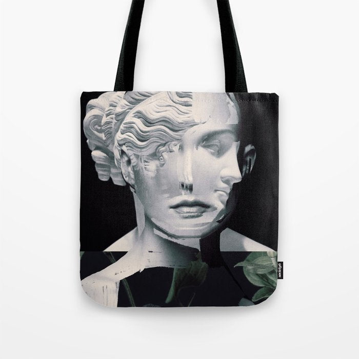 Abstract Portrait 10 Tote Bag Gallery Image 1