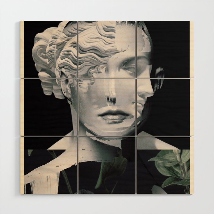 Abstract Portrait 10 Wood Wall Art Gallery Image 1