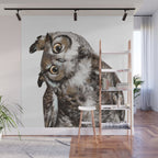 Owl Wall Mural Gallery Image 1