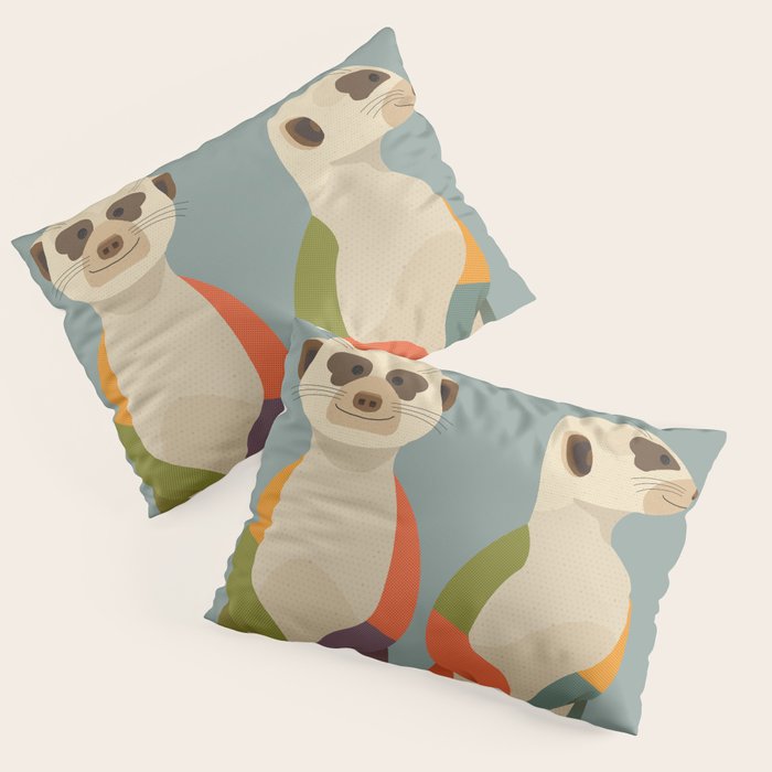 Meerkats Pillow Sham Gallery Image 3